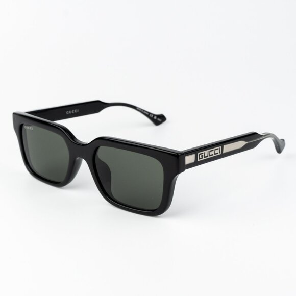 Gucci Women Sunglasses Black Grey Square GG1732SK 001 BRAND NEW - Picture 1 of 13